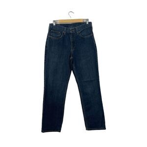 Carhartt 32X32 Holter Jeans Blue Relaxed Fit Cotton Blend Straight Leg Mens